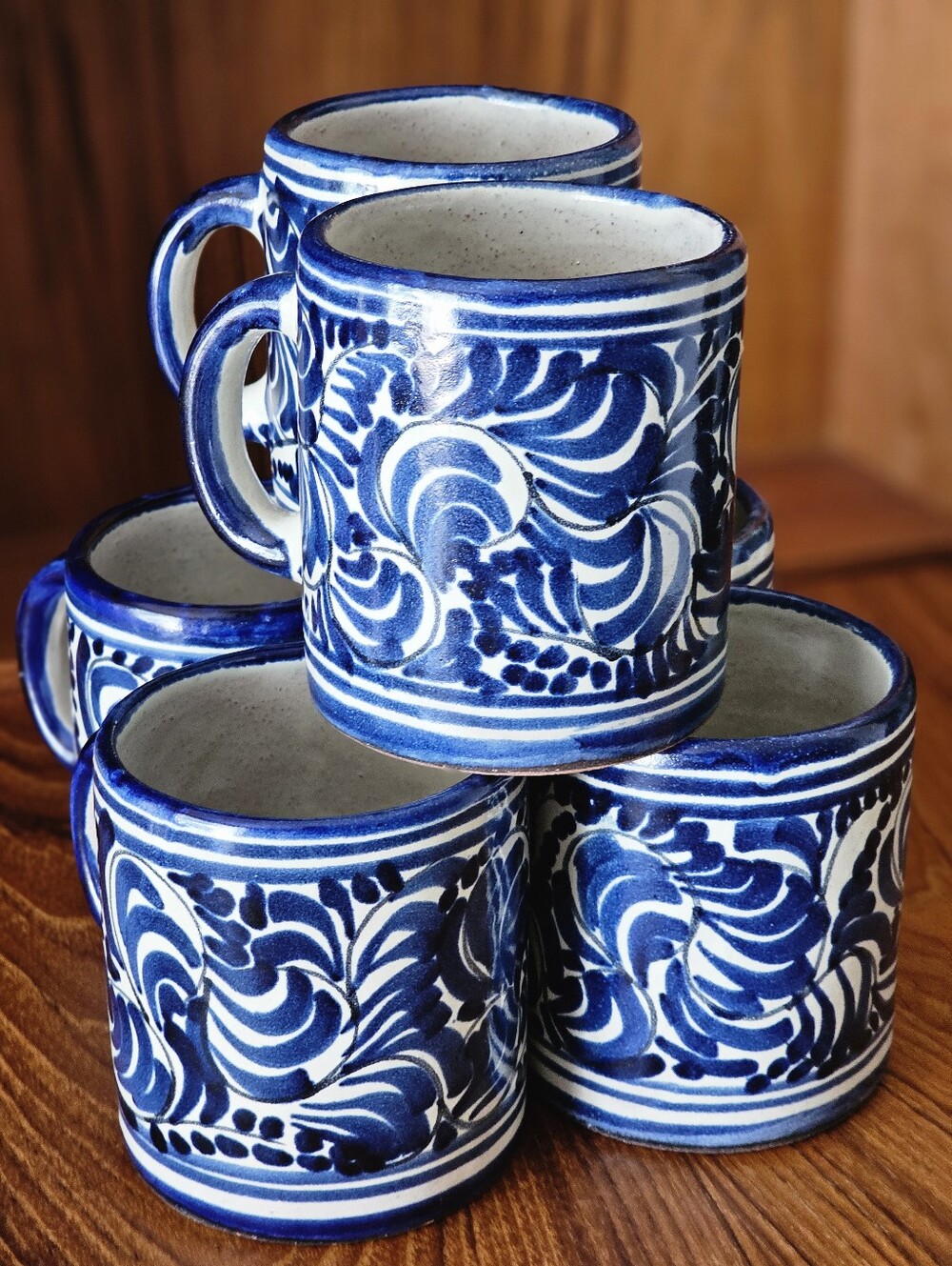 Authentic Talavera Pottery Mug | Hand Painted in Puebla, Mexico - Picture 1 of 14